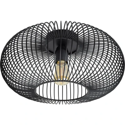 Afbeelding van Urban Interiors Meya Plafondlamp Small Metaal Zwart Ø35