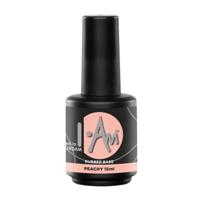 Afbeelding van I.Am Rubber Base Peachy (15ml)