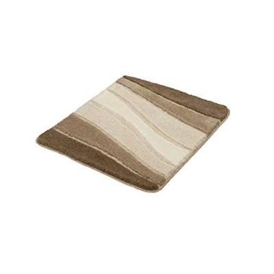 Afbeelding van Meusch Toiletmat Oceaan klaver, 55 x 65 cm, taupe