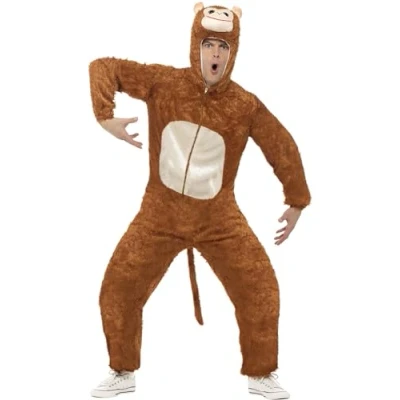 Afbeelding van Dressing Up &amp; Costumes Animals Monkey Costume, Adult