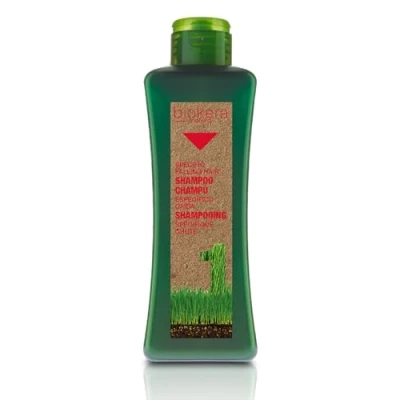 Afbeelding van SALERM de shampoo tegen haaruitval Biokera Natura Valspecifiek 300 ml Met ginseng en Ginkgo Biloba Normaliseert haargroeicyclus Remt Effect
