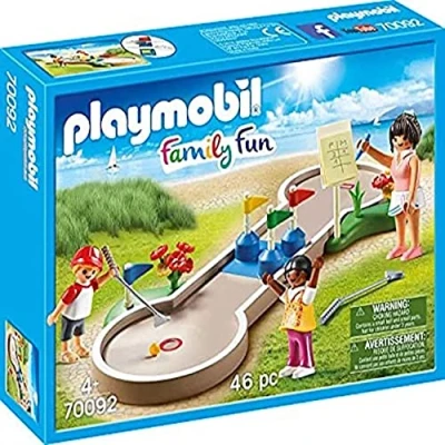 Afbeelding van PLAYMOBIL Family Fun 70092 Minigolf