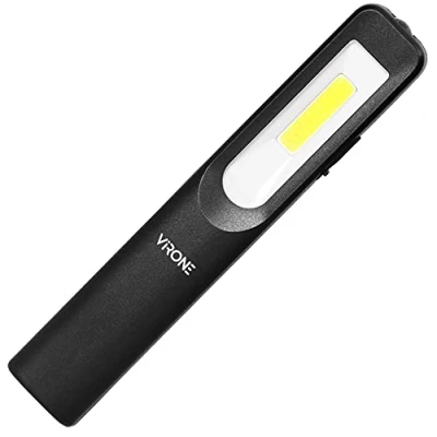 Afbeelding van Virone Compacte LED Werklamp 3W COB 200/100/50 Lumen Oplaadbaar 1200mAh accu Riemclip