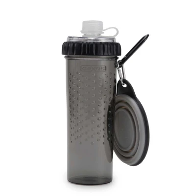 Afbeelding van Dexas Snack Duo met travel cup Light Grey
