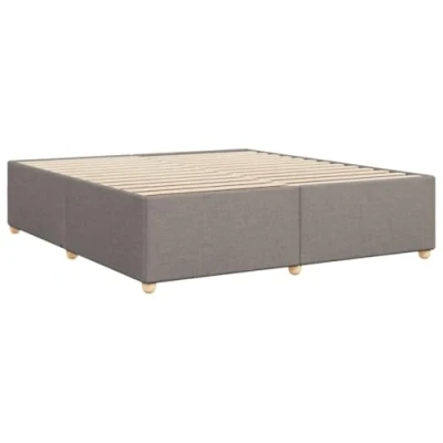 Image de vidaXL Cadre de lit sans matelas taupe tissu 180x200 cm280890