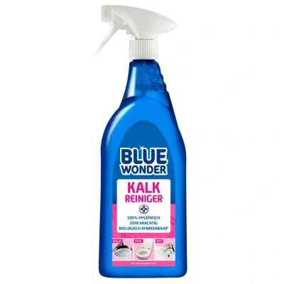 Afbeelding van Blue Wonder Kalk Reiniger Spray Schoonmaakmiddelen 750 ml