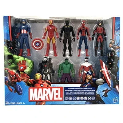 Afbeelding van Superhelden set 8 Stuks Marvel Complete Ironman Spiderman Hulk en meer...