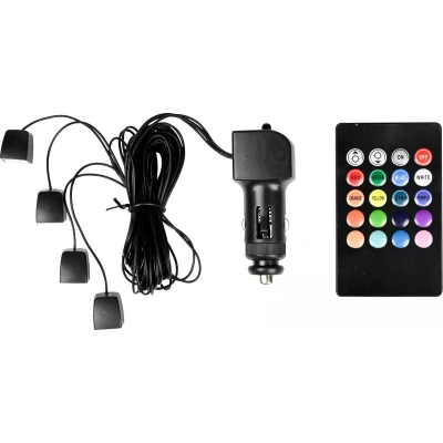 Afbeelding van Benson Auto interieur verlichting 16 kleuren 12V