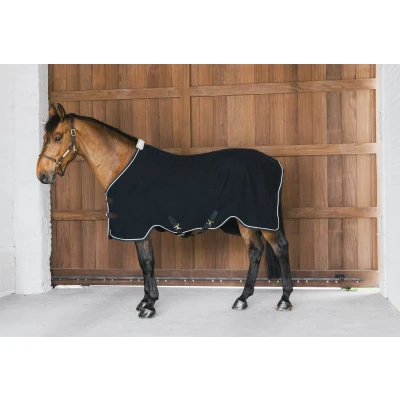 Afbeelding van Kentucky Horsewear Fleece Deken Vegan Wool Zwart 125/175 Agradi.be