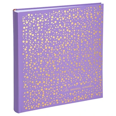 Afbeelding van Exacompta, Fotoalbum, Fotoalbum Plum, 290 x 320 mm, paars/goud (29 32 cm)