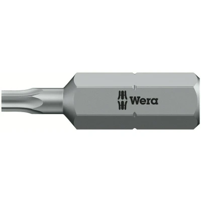Afbeelding van Wera 1/4&quot; torx bit met boring t8 x 25mm