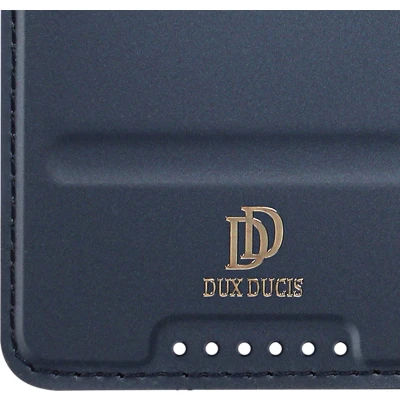 Afbeelding van Dux Ducis Telefoon Hoesje geschikt voor de Sony Xperia 10 VI Skin Pro Book Case Donker Blauw