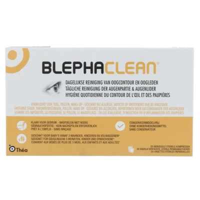 Afbeelding van Thea Blephaclean Steriele Compressen 20st