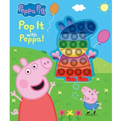 Afbeelding van Book with Pop It Peppa Pig: Peppa!