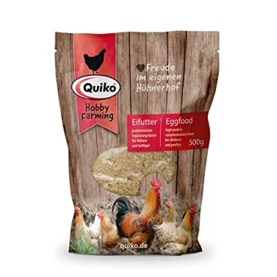 Afbeelding van Dubbelpak: 2 x 500 g Quiko Hobby Farming Eivoer Vogel