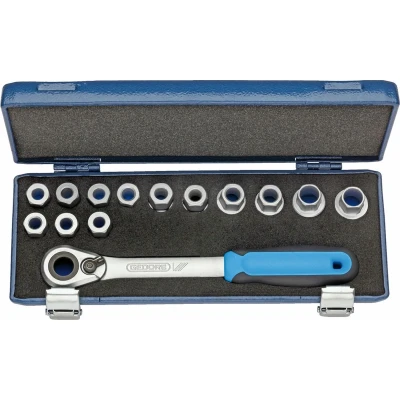 Afbeelding van Gedore 19 SKU 20 2521563 Dopsleutelset Metrisch 1/2 (12.5 mm) 14 delig
