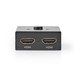 Afbeelding van HDMI switch Nedis 2 poorts (4K@60Hz, HDCP, Actief, Bi directioneel)