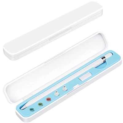 Afbeelding van CaseBot Draagtas voor Apple Pencil 2e generatie en 1e generatie, opbergdoos accessoires (blauw)