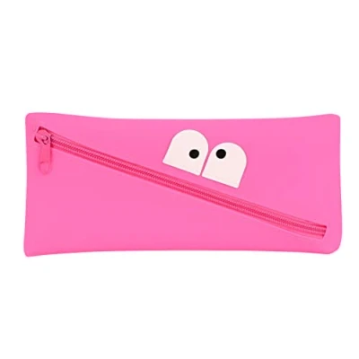 Afbeelding van Schoolpennenzak Safta Gezicht 22 x 11 1 cm Fuchsia