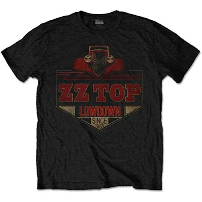 Afbeelding van ZZ Top Lowdown Heren T shirt S Zwart