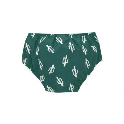 Afbeelding van Lässig Splash &amp; Fun Zwembroekje met luier Cactus green, 25 36 maanden Maat 98