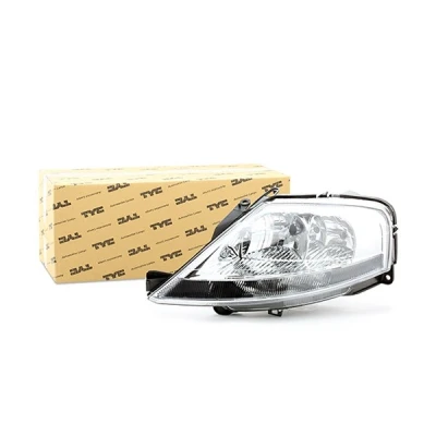 Afbeelding van TYC 20 0024 05 2 Koplampen Links H7, H1 Met lamphouder, elektromotor CITROËN: C3 I Hatchback