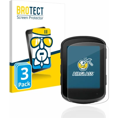 Afbeelding van BROTECT Screenprotector voor Garmin Edge 540 / 840 Folie Beschermfolie Beschermglas transparant (3 Stuks)