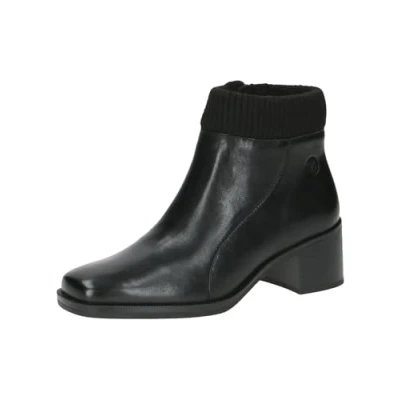 Afbeelding van Caprice Dameslaarzen 9 25318 43 modieuze dameslaarzen, Nappa zwart