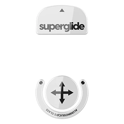 Afbeelding van Superglide snelste en gladste muisvoetjes/pads gemaakt van extreem sterk onberispelijk glas, supersnelle gladde duurzame zool voor Logitech G PRO X Superlight