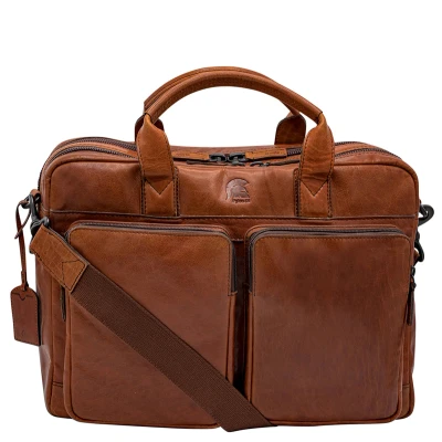 Afbeelding van Pylos59 Laptoptassen Brenton cognac
