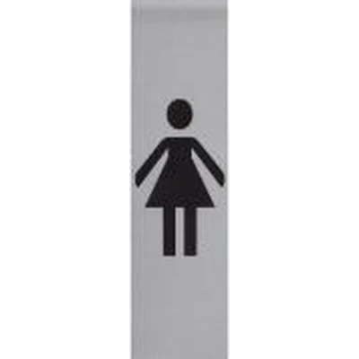 Afbeelding van Infobord pictogram dame 165x44mm