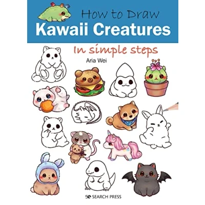 Afbeelding van How to Draw Draw: Kawaii Creatures