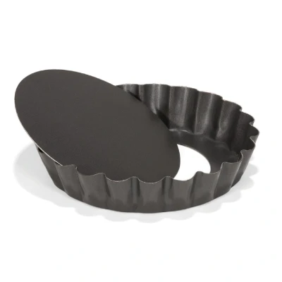 Afbeelding van Patisse Quichevorm 10 Cm Zwart
