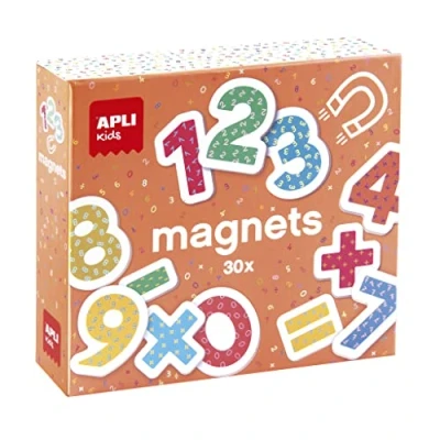 Afbeelding van APLI Kids Houten Magneet Cijfers