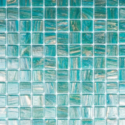 Afbeelding van The Mosaic Factory Amsterdam Gold Turquoise