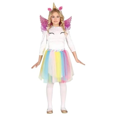 Afbeelding van Fiestas Guirca Rainbow Unicorn (7 9 jaar)