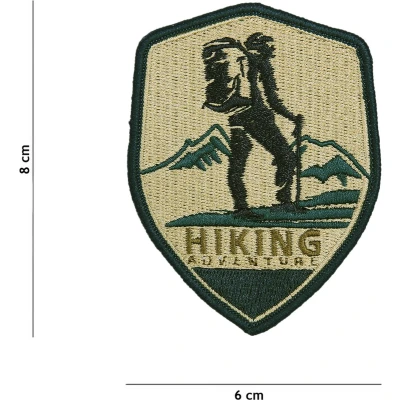 Afbeelding van Embleem stof Hiking Adventure #23005