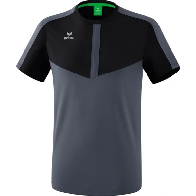 Afbeelding van Erima Squad T shirt zwart/slate grey