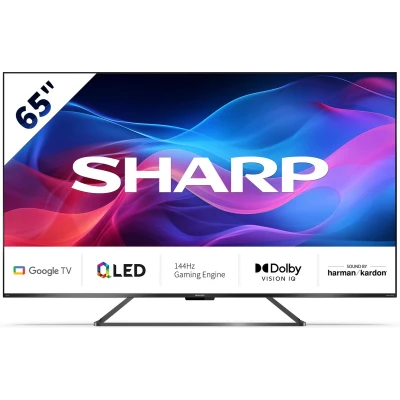 Afbeelding van Sharp Aquos 65GR8265 65 inch 144Hz 4K UHD QLED met Google TV 2024