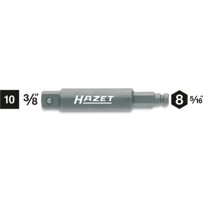 Afbeelding van HAZET 8808S 1 Verbindingsdeel Aandrijving 5/16 (8 mm) Uitvoering 3/8 (10 75 mm stuk(s)