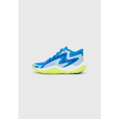 Afbeelding van Under Armour JET 25 Unisex Basketbalschoenen, Maat: 42.5, Blue/grey/orange Schoenen