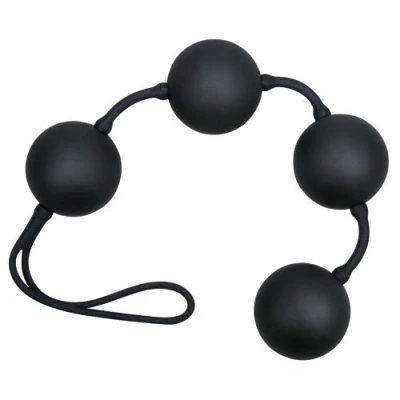 Afbeelding van Zwarte Love Balletjes Met 4 Ballen