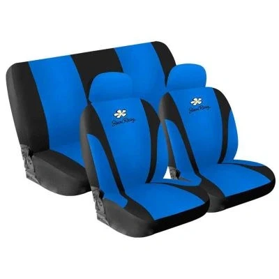 Image de Simoni Racing SR CSRDAB Housse de Siège Daisy, Bleu, Set 8