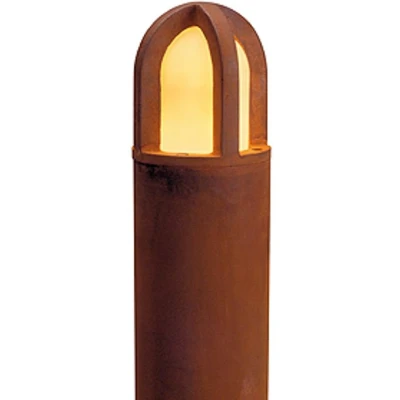 Afbeelding van Staande buitenlamp Spaarlamp E27 11 W SLV Rusty Cone 70 229432 IJzer (geroest)