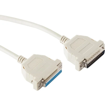 Afbeelding van Seriële RS232 verlengkabel 25 pins SUB D (m) (v) 5 meter