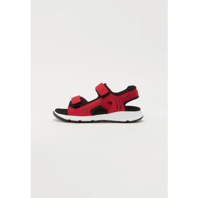 Afbeelding van Superfit Criss Cross Unisex Sandalen voor kinderen, Maat: 36, Rot/schwarz Kunststof/ textiel