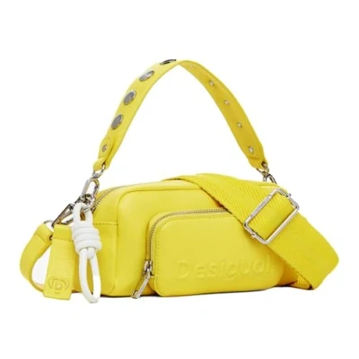 Afbeelding van Desigual Handtas, Dames, Maat: One Size, Yellow