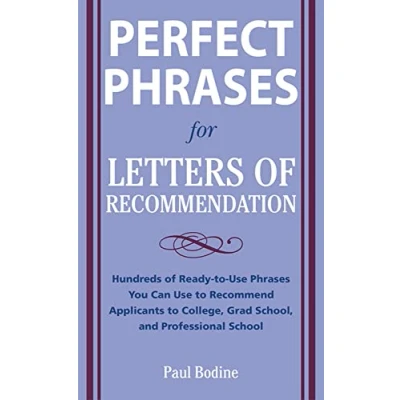 Afbeelding van Perfect Phrases For Letters Of Recommendation