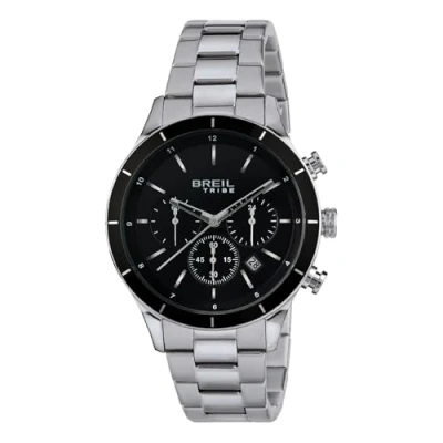 Afbeelding van Breil Chronograaf, Heren, Maat: One Size, Acciaio nero