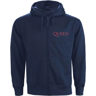 Afbeelding van Queen Classic Crest Vest met capuchon 2XL Blauw